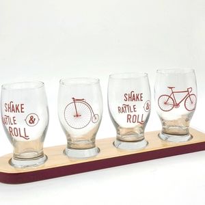 Beer Flight and Tasting Set
